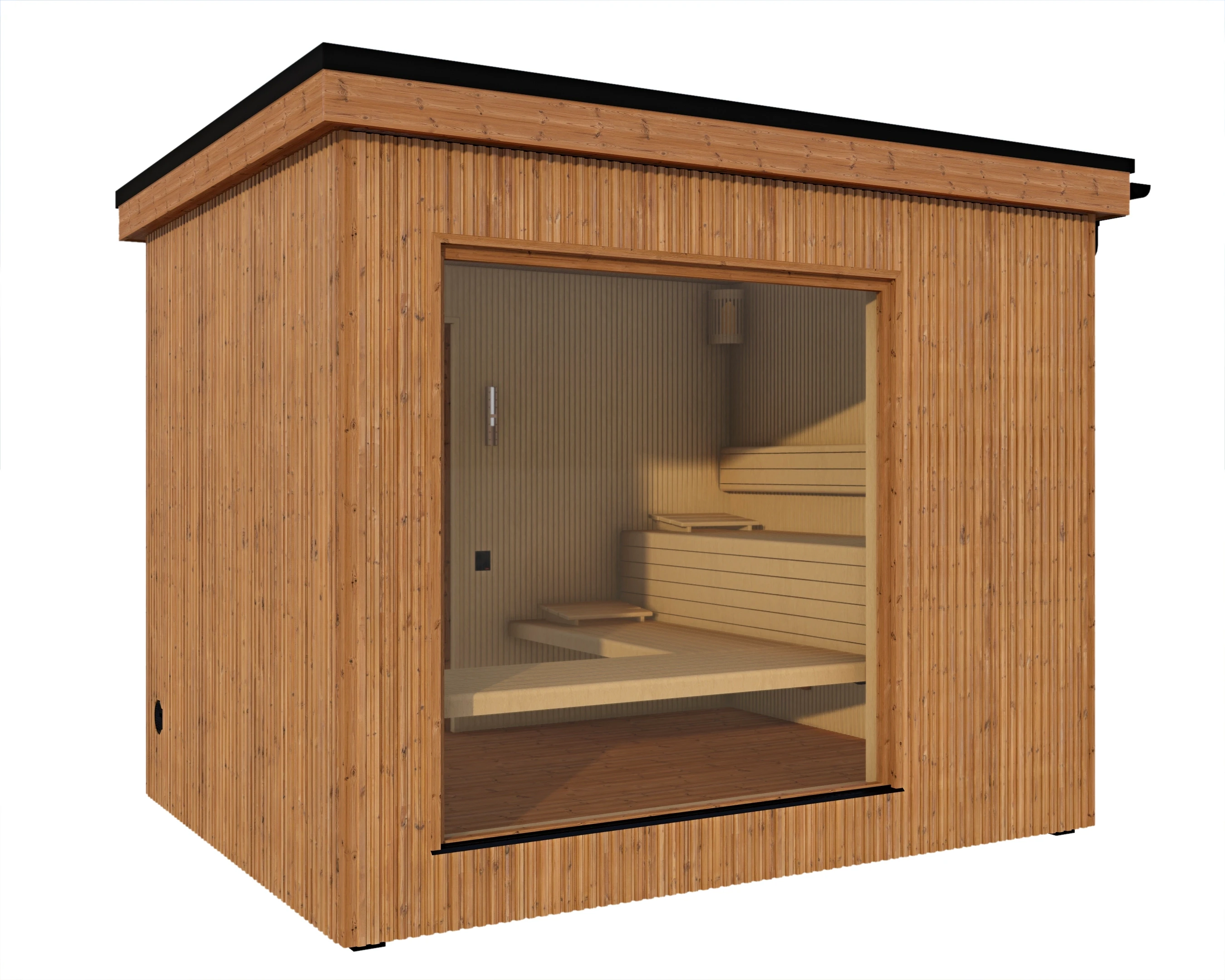 Sauna Aurora – wnętrze